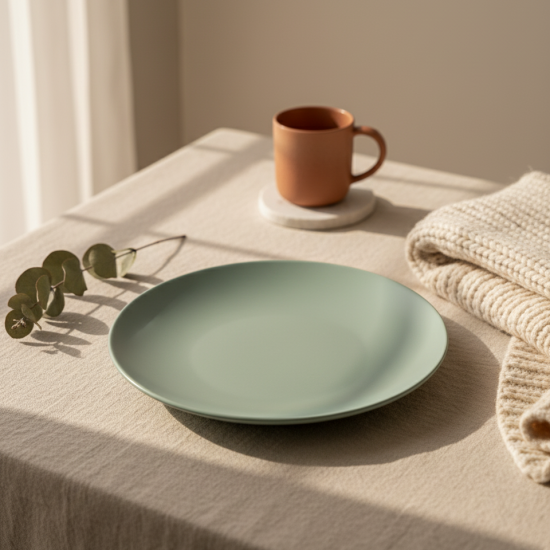 Porcelain Plate 10.5 Inch